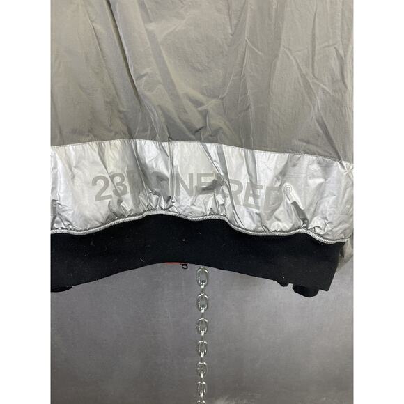 Jordan 23 Engineered iridescent‎ silver puffer bomber $350 - Picture 8 of 10